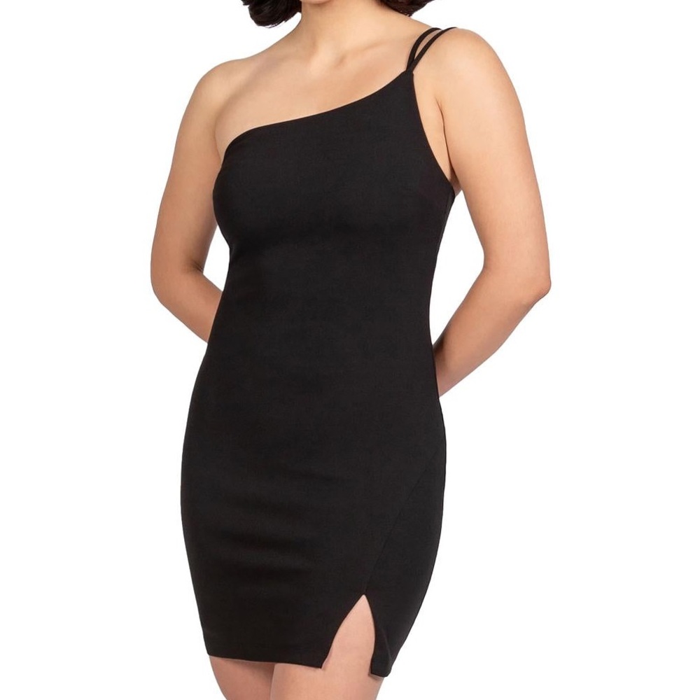 B. Darlin | Juniors Knit One-Shoulder Sheath Dress Size: 7/8